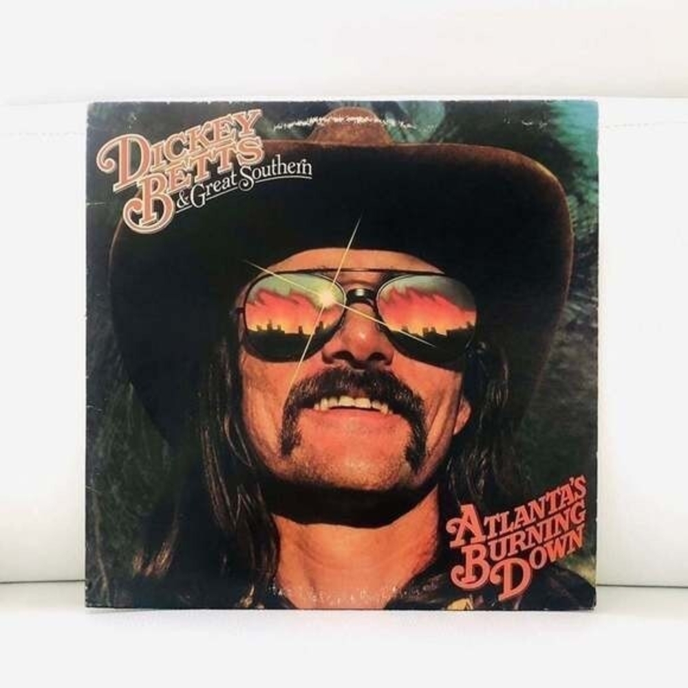LP Dickey Betts & Great Southern ‎– Atlanta's Burning Down Vinyl Record